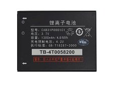 New battery CAB31P0001C1 1300mAh/4.81WH 3.7V for TCL W939 A919 A966 C990 I908