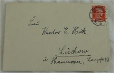 Envelop / Umschlag, Duitsland, met post stempel, 1928.