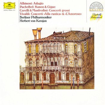 LP - Albinoni - Adagio - Berliner Philharmonic, Herbert von Karajan - 0