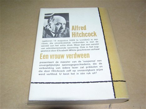 Een Vrouw Verdween -Elizabeth White/Alfred Hitchcock - 1