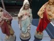 Vijf antieke Heiligen beelden. - 4 - Thumbnail