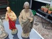 Vijf antieke Heiligen beelden. - 6 - Thumbnail