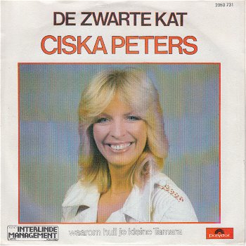 Ciska Peters – De Zwarte Kat (Vinyl/Single 7 Inch) - 0