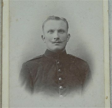 Foto Portret, Schütze in Uniform, Kaiserreich, Kaiserliches Heer, 1908. - 3