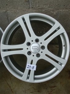 18'' Inch 5 Dubbelspaak Velgen Steek 5x112