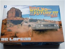 DeLorean Back to the Future 3 – Moviecar modelbouw film auto 1:24