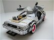 schaal model auto DeLorean Back to the Future 3 – Welly 1:24 film movie - 4 - Thumbnail