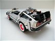 schaal model auto DeLorean Back to the Future 3 – Welly 1:24 film movie - 6 - Thumbnail
