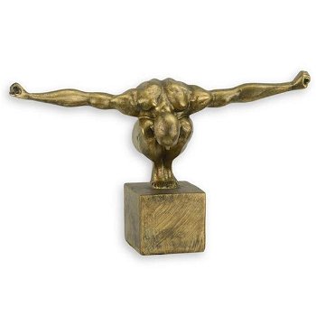 sculptuur beeld , Olympian Man - 0