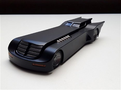 Movie en film auto Batmobile Animatie + Batman Figuur Jada Toys modelauto 1:24 - 1