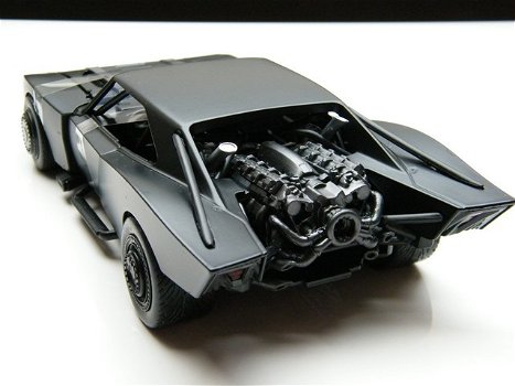 schaal model auto Batmobile + Batman Figuur Jada Toys 1:24 filmauto en moviecar - 4