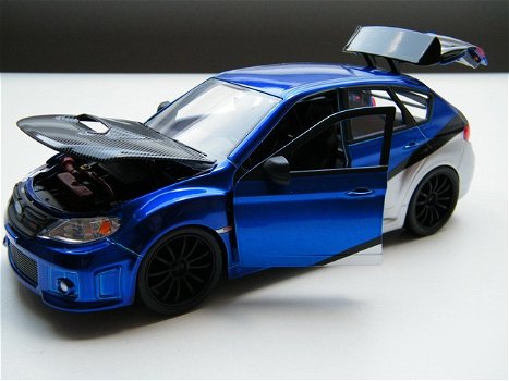Nieuw modelauto Brian’s Subaru Impreza STi – Fast and Furious – jada toys 1:24 - 4