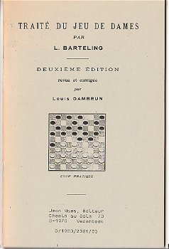 TRAITÈ DU JEU DE DAMES par L.BARTELING - 0