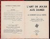l´Art de Jouer aux Dames - 1 - Thumbnail