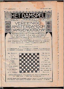 Het Damspel 1e jaargang nr 1 tm nr 12, 1906-1907 - 3