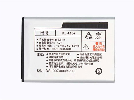 High-compatibility battery BL-L906 for GIONEE V550 M550 M500 T3 T5 - 0