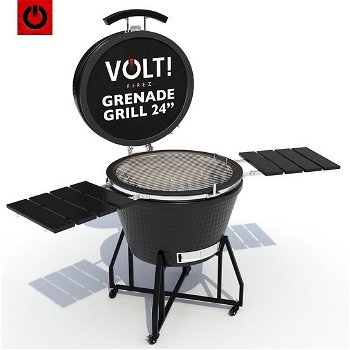 Volt! Kamado 24 inch BBQ Inclusief Accessoires - 1