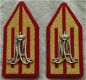Kraagspiegels / Emblemen DT63, Koninklijke Militaire Academie Cadetten, Koninklijke Landmacht.(Nr.2) - 0 - Thumbnail
