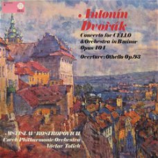 LP - Dvorak - Cello Concerto, Rostropovich