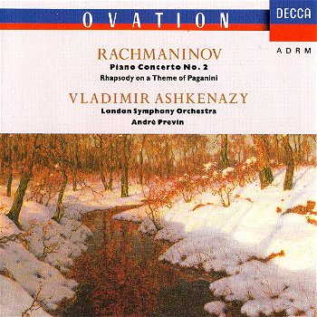 CD - Rachmaninov - Vladimir Ashkenazy, piano - 0