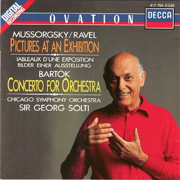 CD - Mussorgsky, Ravel, Bartók - Georg Solti - 0