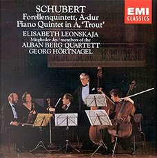 CD - SCHUBERT - Forellenquintet - Elisabeth Leonskaja, piano