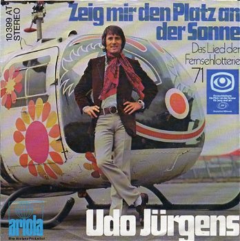 Udo Jürgens – Zeig Mir Den Platz An Der Sonne (1971) - 0