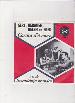 Single Gert, Hermien, Helen en Fred - Corsica d'amore - 0