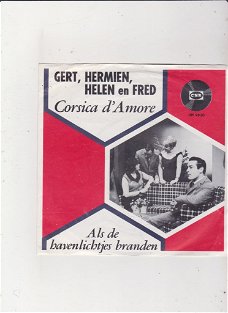 Single Gert, Hermien, Helen en Fred - Corsica d'amore