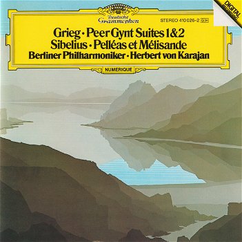 CD - GRIEG - SIBELIUS - Berliner Philharmoniker - Karajan - 0