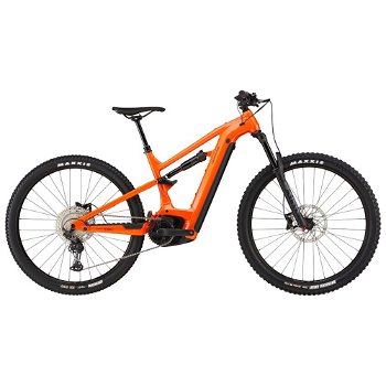 Cannondale Moterra Neo 4 Full Suspension Electric Mountain Bike – Orange (2023) - 0