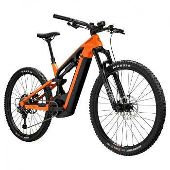 Moterra Neo Carbon 1 Full Suspension Electric Mountain Bike – Orange - 1