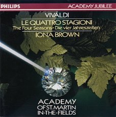CD - VIVALDI - Le Quattro Stagione - Iona Brown/Carmel Kaine, viool