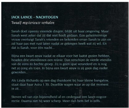 Jack Lance = Nachtogen - 1