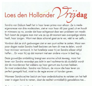 Loes den Hollander = Vrijdag - 1