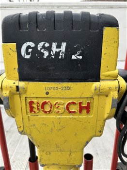Bosch GSH 27 breekhamer op standaard met twee beitels - 7