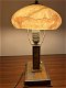 art deco tafellamp mushroom klein model 35 cm hoog✅ - 0 - Thumbnail