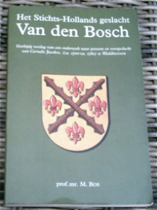 Het Stichts-Hollands geslacht Van den Bosch.ISBN 9065502734.