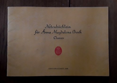 Notenbüchlein fur Anna Magdelena Bach (Die leichtesten Stucke) - Johann Sebastian Bach - 0