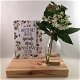 decoratie set houten standaard & quote kaart & vaasje adv 3 - 0 - Thumbnail