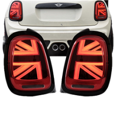 Union Jack look LED achterlichten Mini Cooper F55 F56 F57. Nieuw