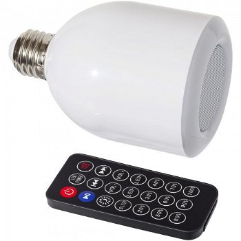 Zeus bluetooth ledlamp speaker - 0
