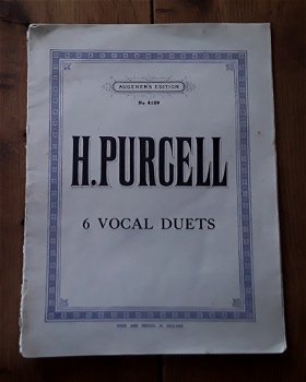 Oud bladmuziek: h. Purcell - 6 vocal duets (augener s edition no. 4129) - 0