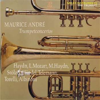 LP - Maurice André - Trumpetconcertos - 0