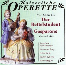 Rudolf Schock - Carl Millöcker – Der Bettelstudent | Gasparone /Querschnitte (CD) Nieuw