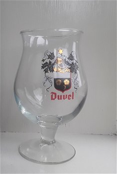 Vintage glas van Duvel met wapenschild / Duvelglas - 1