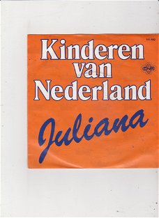 Single Kinderen van Nederland -Juliana