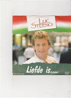 Single Luc Steeno - Liefde is....