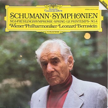 LP - SCHUMANN - Springsymphonie - Leonard Bernstein - 0