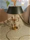 Prachtige oude BOUILLOTTE-lamp in BRONS / MESSING, 3 takken, in TBE - 0 - Thumbnail